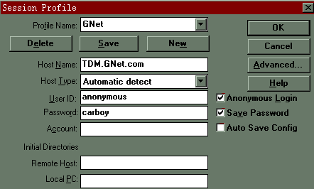 FTP SETUP