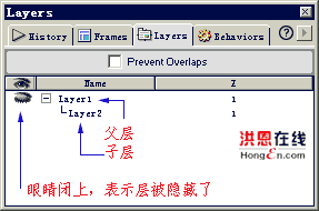 图层间的关系