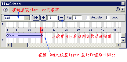 timeline的制作